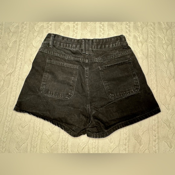 Black Cargo Shorts #1197 - Picture 4 of 9